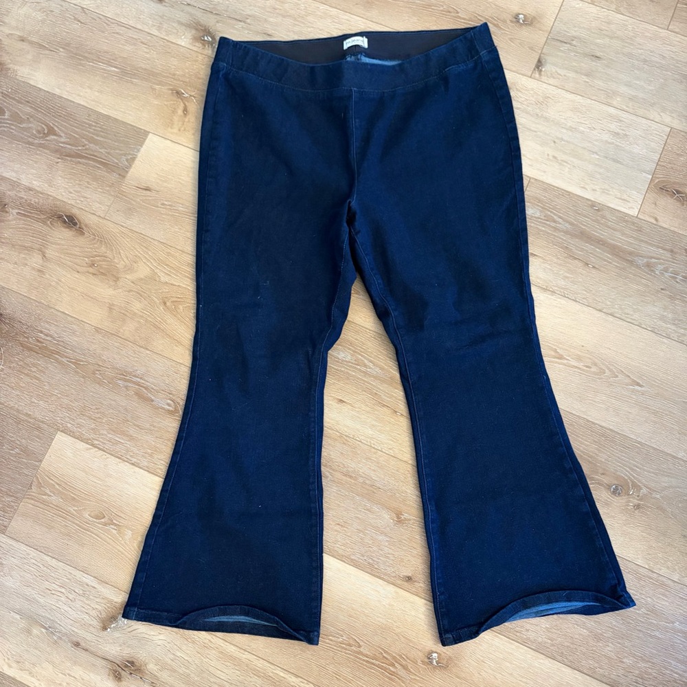 Maurices Navy Flare Jeans